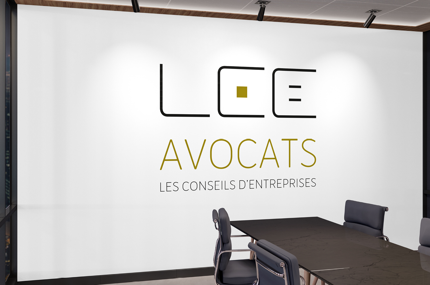 Identité visuelle LCE avocats