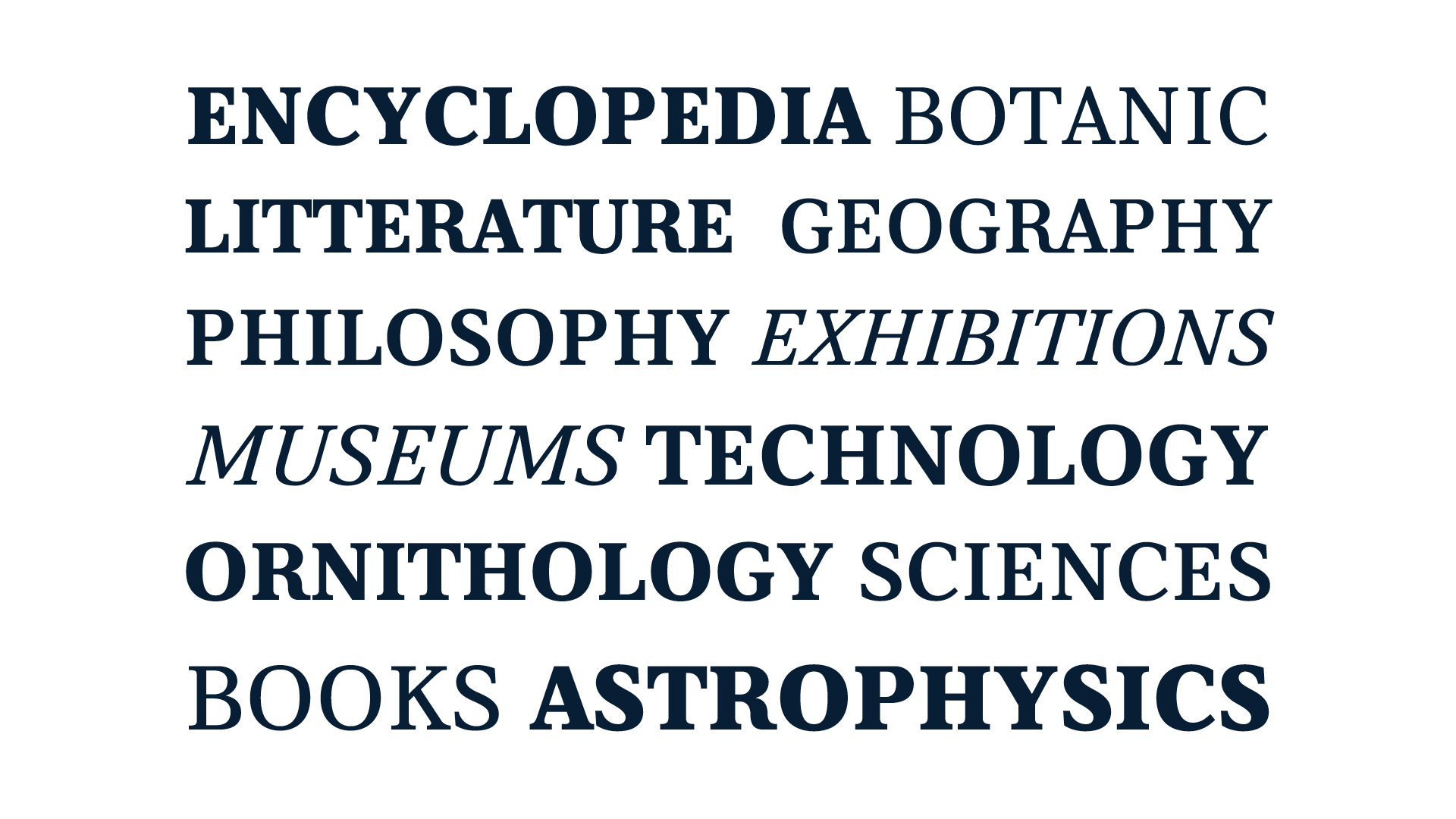 Explorama uppercase